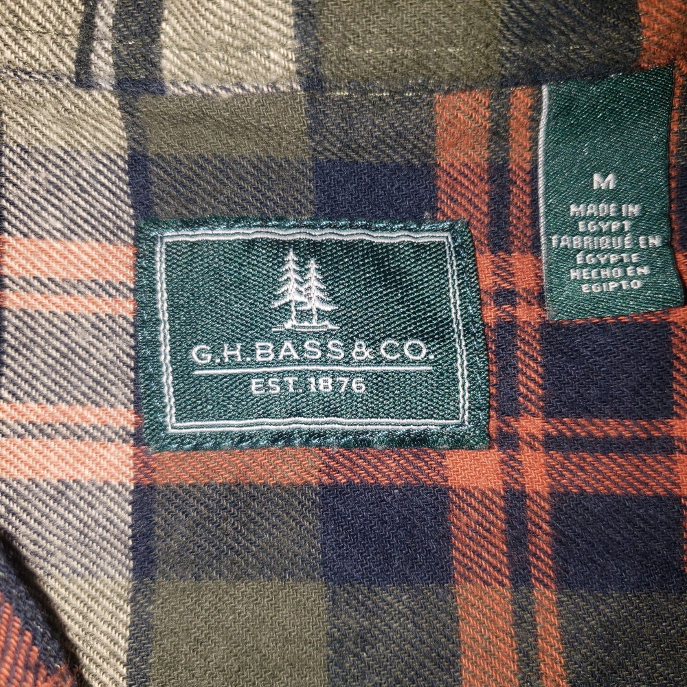 G.H. Bass & Co. Plaid Shirt